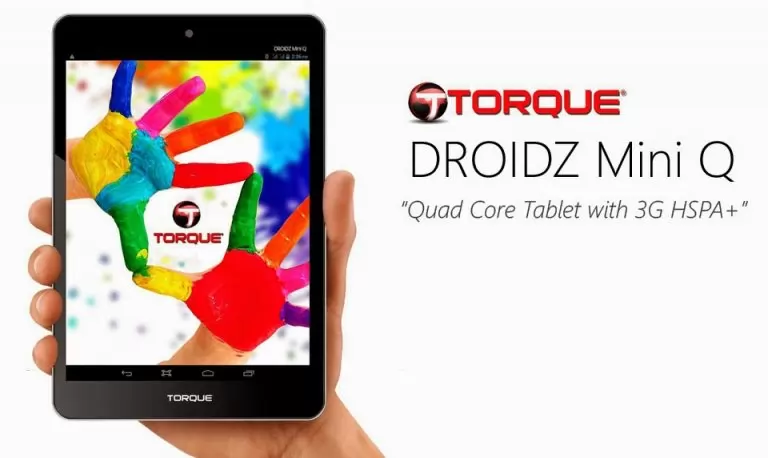 Torque Droidz Mini Q ‘Quad Core Tablet with 3G HSPA+’ Full Specs, Price and Features