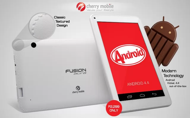 Cherry Mobile Fusion Aura Android 4.4 Kitkat Tablet for ₱2,299