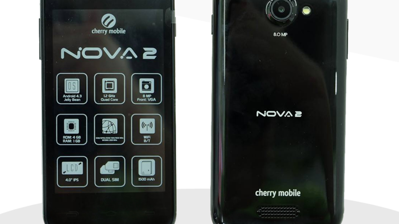 Cherry Mobile Nova 2 4 Inch Quad Core Phone With Kitkat Update Specs And Features Pinoy Techno Guide