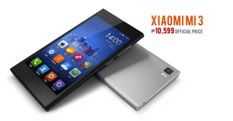 Xiaomi Mi 3 Officially Priced ₱10,599 in the Philippines – Full Specs, Features and Availability