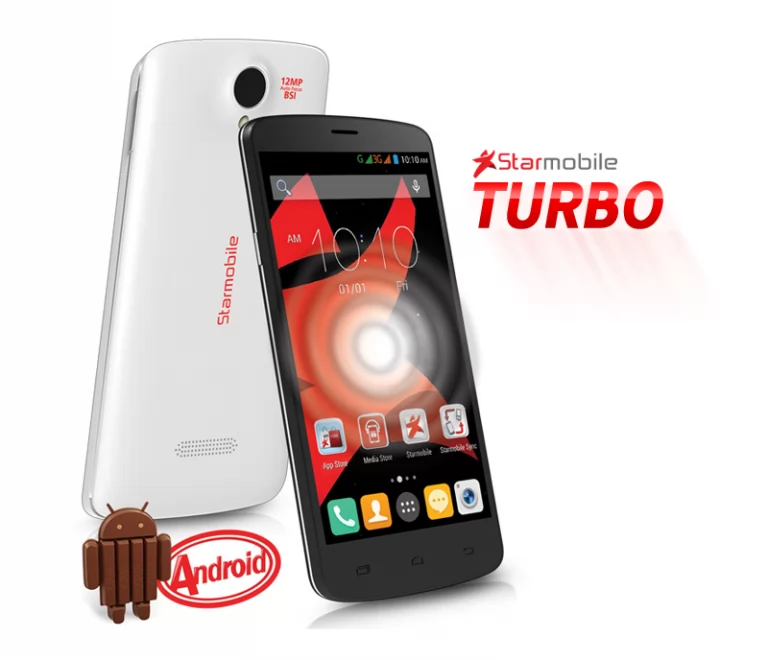 Starmobile Turbo – Quad Core Android Kitkat Smartphone with Scratch Resistant HD Display