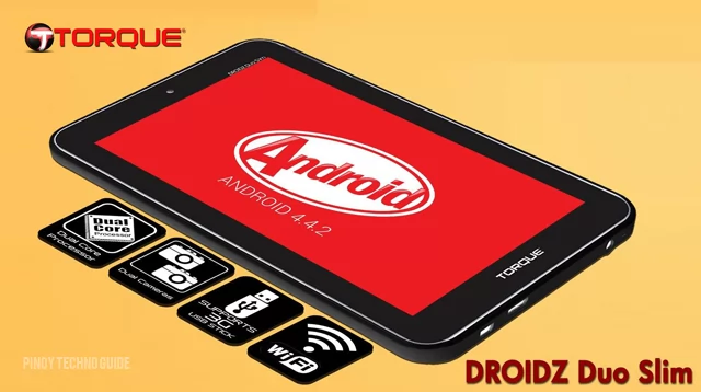Torque Droidz Duo Slim ‘Android 4.4 Kitkat Tablet for ₱2,399’ Specs and Features