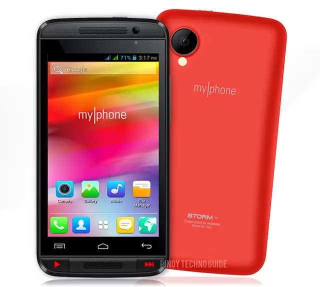 MyPhone Storm TV Now Official for ₱2,799 – Specs and Features