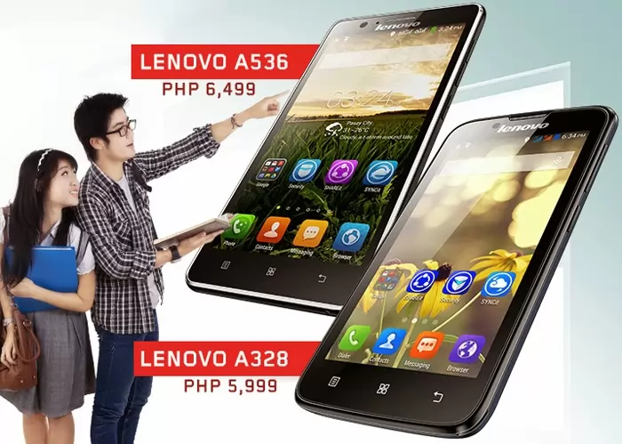 Lenovo A328 and A536 Now Official – Complete Specs and Price in the Philippines