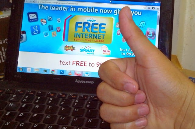 FREE INTERNET for Smart, SUN and TNT Subscribers Announced (Step by
