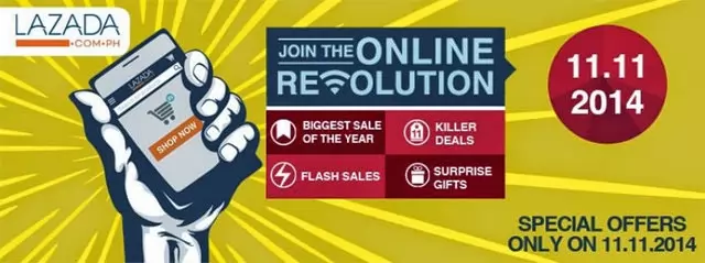 Huge Sales, Hourly Flash Sales and Surprise Gifts with Lazada’s Online Revolution 2014
