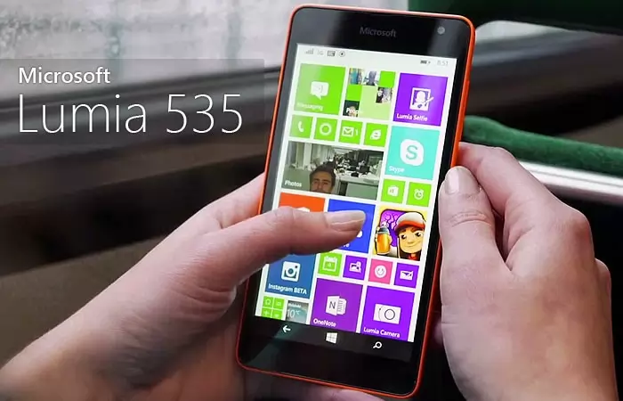 Microsoft Lumia 535 Now Official with 5-Inch Display, 5MP Front and 5MP Rear Camera – Full Specs, Price and Features