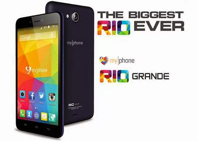 MyPhone Rio Grande Revealed – 5.5-Inch Quad Core Phone with 2,800mAh Battery