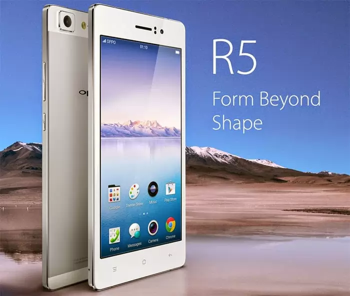 Oppo R5 – Now the World’s Thinnest Smartphone at 4.85mm Only