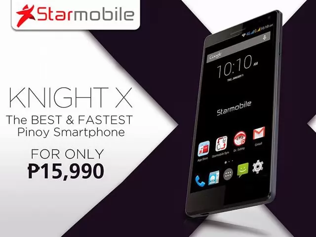Starmobile Knight X Officially Priced at ₱15,999