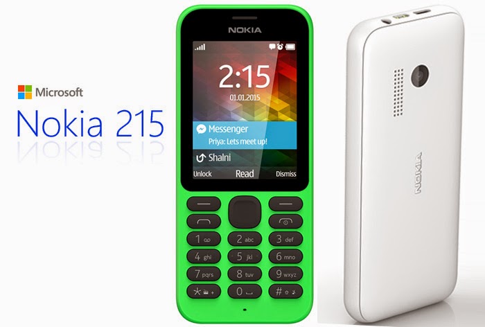 Nokia 215 Feature Phone With Mobile Internet Facebook And Twitter For 29 1 300 Pinoy Techno Guide
