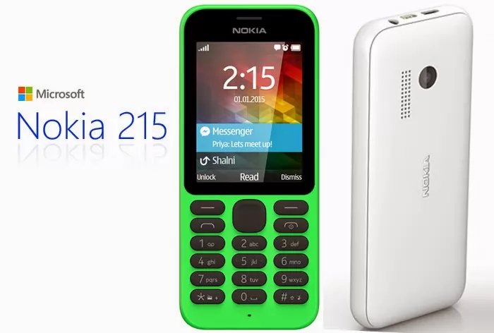 Nokia 215 Feature Phone with Mobile Internet, Facebook and Twitter for $29 (~₱1,300)