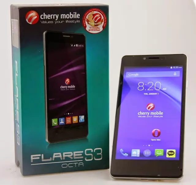 First Octa Core Flare, the Cherry Mobile Flare S3 Octa Now Official – Complete Specs, Price and Features