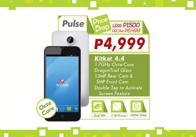 Cherry Mobile Drops the Price of the Cherry Mobile Pulse to ₱4,999