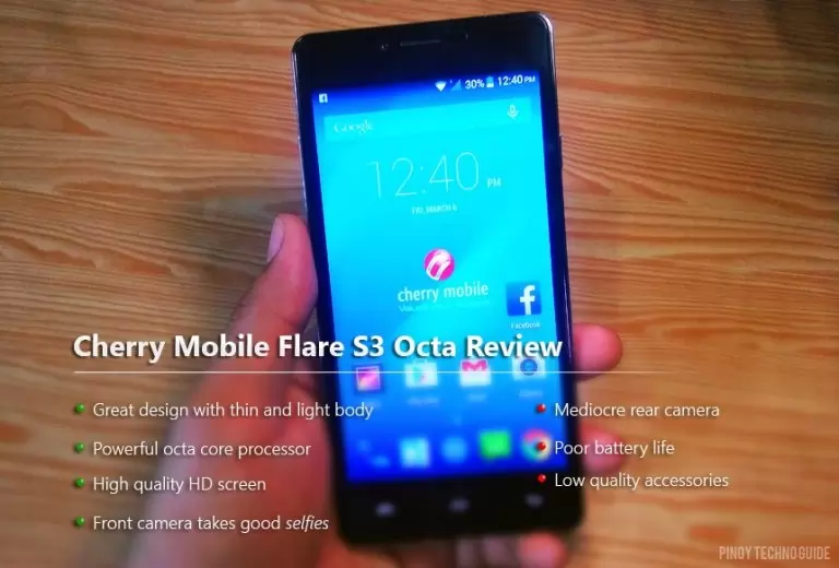 Cherry Mobile Flare S3 Octa Review: Good Performance, Poor Battery
