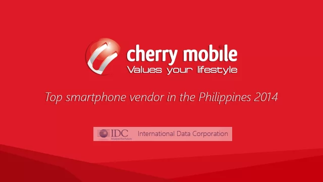 IDC: Cherry Mobile is the Top Smartphone Vendor in the Philippines for 2014