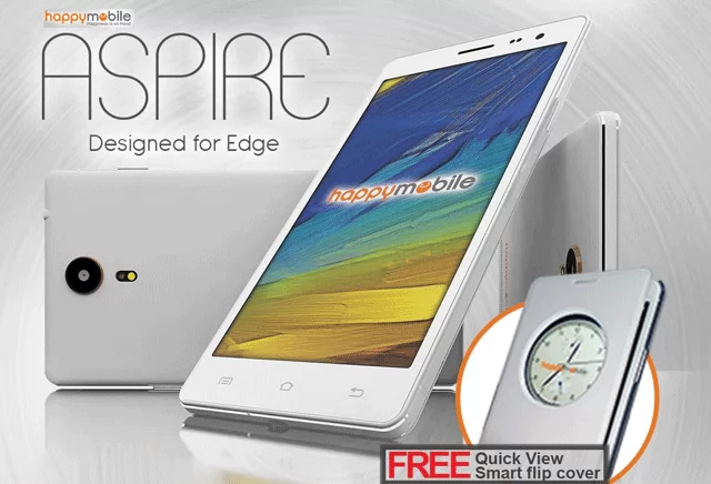 Octa Core Happy Mobile Aspire Launched with 5.5-Inch Display, 2GB RAM and ₱6,999 Price Tag