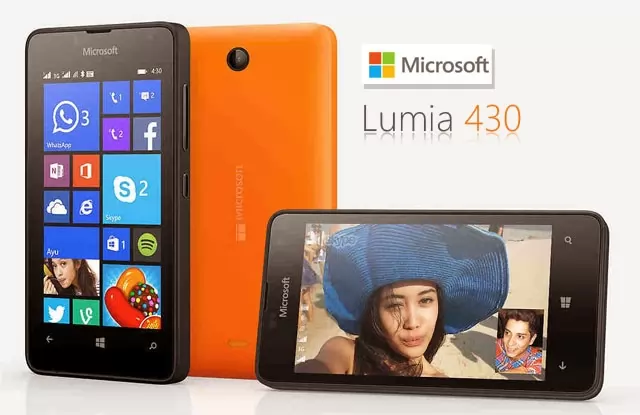 Microsoft Lumia 430 is a $70 (~₱3,000) Windows Phone 8.1 Smartphone