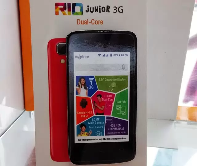MyPhone Rio Junior 3G Now Official with ₱2,199 Price Tag