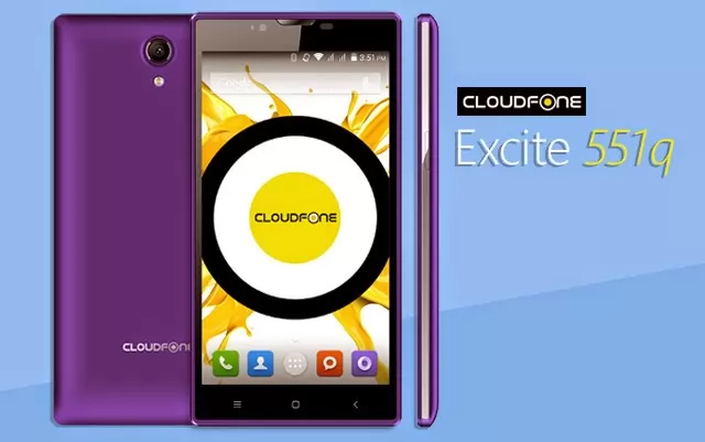 CloudFone Excite 551q – Quad Core with 5.5-inch OGS Display for ₱4,999