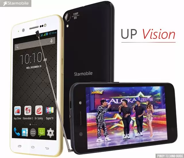 Starmobile Up Vision with Built-in Digital TV Tuner and Front Flash for ₱5,990 – Full Specs and Features