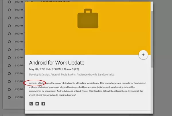 Android M May Debut During Google I/O 2015