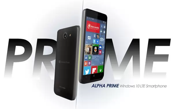 Cherry Mobile Alpha Prime 5 Windows 10 Smartphone Announced