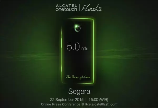 Alcatel Flash 2 to Be Introduced on September 22