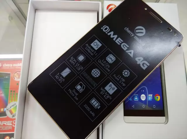 Cherry Mobile Omega 4G Full Specs, Features and Official Price