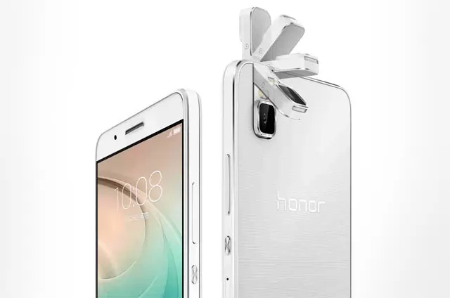 Huawei Honor 7i with Rotating Camera, Finger Print Sensor on the Side and Snapdragon 616