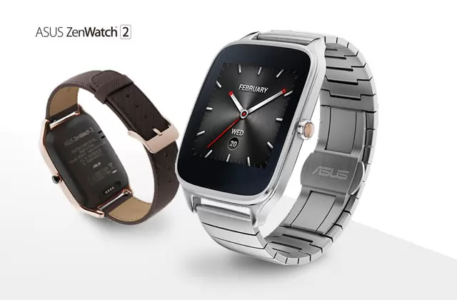 ASUS ZenWatch 2 is an Affordable Android Wear Smartwatch with Crown Button Input and AMOLED Screen