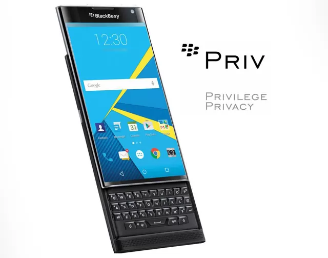 Blackberry Priv Smartphone Confirmed to Run on Android Instead of Blackberry 10 OS