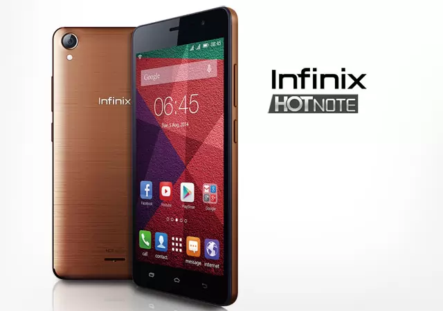 Infinix Mobile Hot Note Smartphone with 4000mAh Battery Full Specs, Features and Price in the Philippines