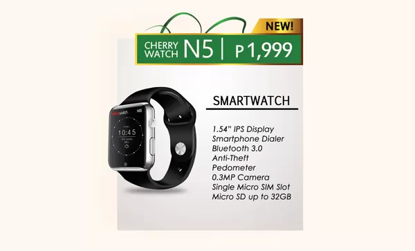 Cherry Mobile ‘Cherry Watch N5’ Smartwatch Looks A Lot Like the Apple Watch