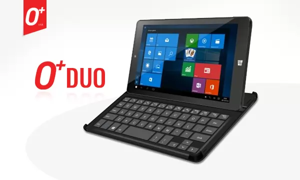 O+ Duo Tablet/Laptop is a Dual Boot 2-in-1 Device with 2GB RAM and 64GB Storage