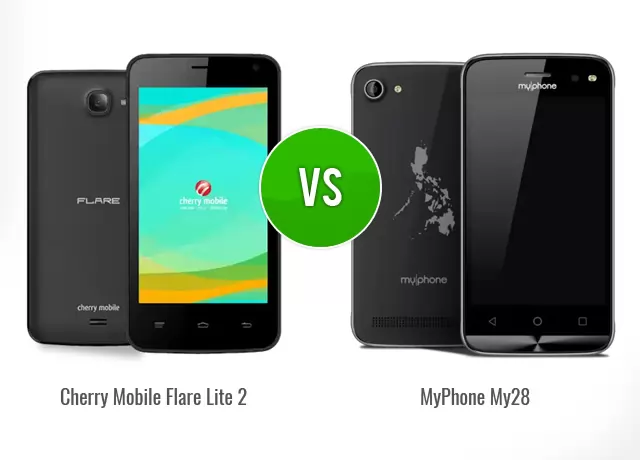 MyPhone My28 vs Cherry Mobile Flare Lite 2