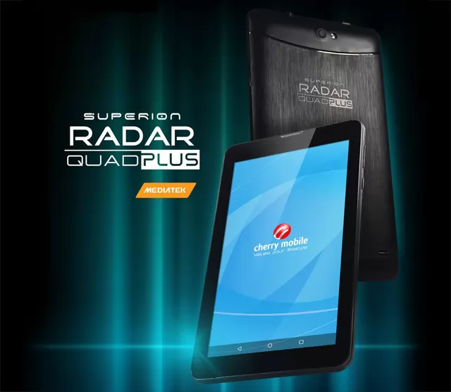 Cherry Mobile Superion Radar Quad Plus is a Dual SIM 7-Inch Tablet with Android 5.1 Lollipop for ₱2,999