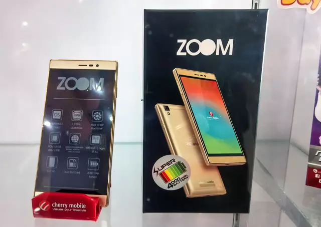 Cherry Mobile Zoom has 4000mAh Battery, 3GB RAM for ₱4,999