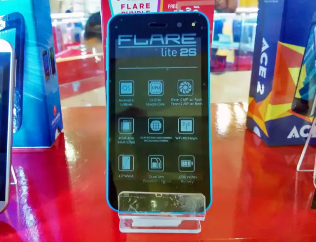 Cherry Mobile Flare Lite 2S has front LED flash for ₱1,299 – Full Specs and Features