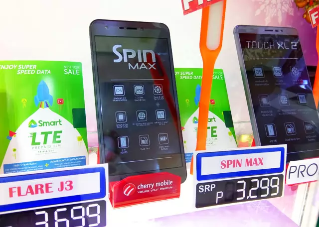 Cherry Mobile Spin Max – Full Specs, Features and Official Price
