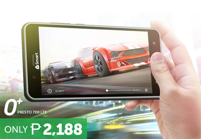 Smart Offers O+ Presto 700 LTE for ₱2,188 with 1 Year Free Data