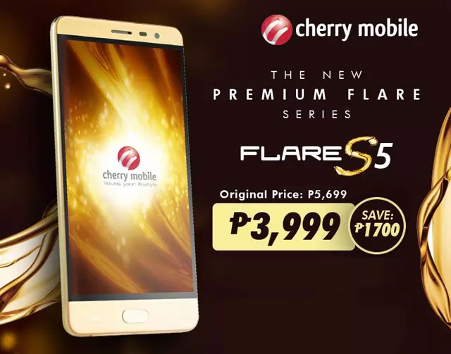 Cherry Mobile Flare S5 Gets HUGE Discount with Freebies for a Day in an All Out Sale