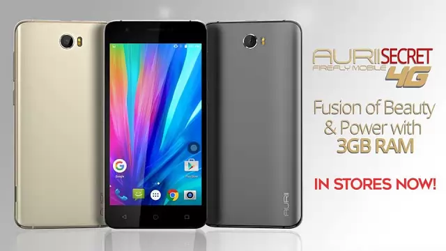 Firefly Mobile AURII Secret 4G Launched; Full Specs, Price and Features
