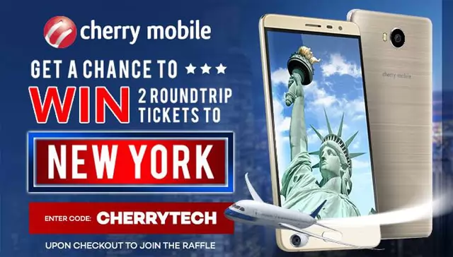 Win a Trip to New York by Buying Cherry Mobile Products on Lazada