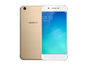 Oppo A39 in rose gold.