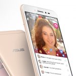 The ASUS Zenfone Live's real-time beautification is compatible with Facebook.