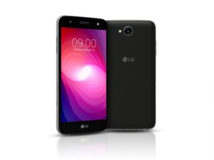 The LG X power2 in black.