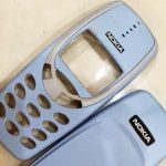 A sky blue casing for the Nokia 3310.