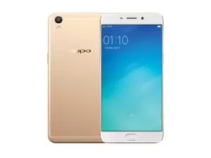 Oppo F1s in rose gold.