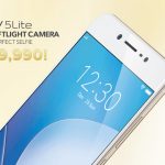 Vivo V5 Lite in gold.